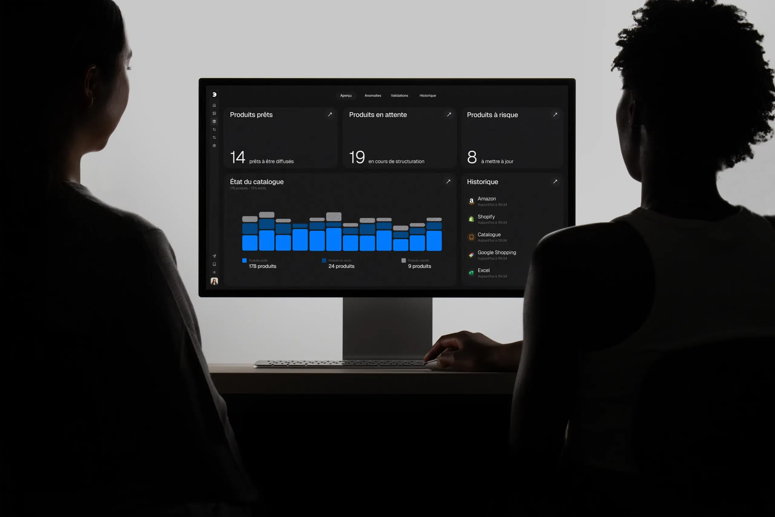Apercu CycleCore pour la qualite des donnees